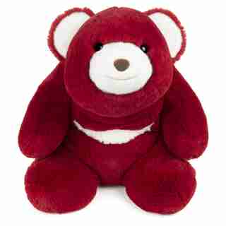 GUND Snuffles Teddy Bear Limited Edition 40th Anniversary Plush Stuffed Animal, Ruby Red, 13”