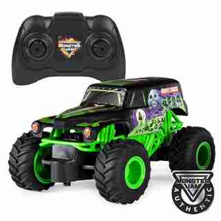 Monster Jam Official Grave Digger Remote Control Monster Truck 1:24 Scale 2.4 GHz