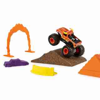 Monster Jam El Toro Loco Monster Dirt Deluxe Set
