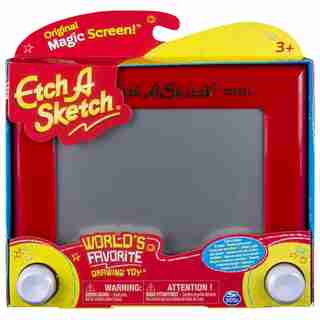 Etch A Sketch Classic Red Drawing Toy with Magic Screen