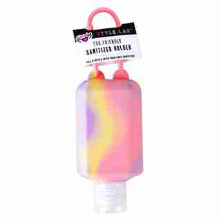 Hand Sanitizer Holder – Pastel Swirl
