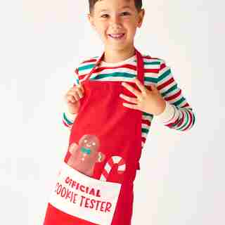 HOILIDAY APRON SET, GINGERBREAD