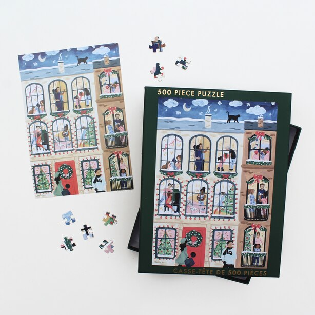 500PC FEELING FESTIVE PUZZLE by Hobbry Toys www.chapters.indigo.ca