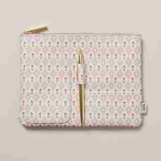 POCHETTE DE BUREAU PARFAITE – LOSANGES, VIOLET
