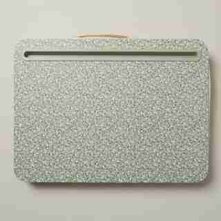 PLATEAU-COUSSIN AVEC SUPPORT POUR TABLETTE – TOURBILLON DE FLEURS