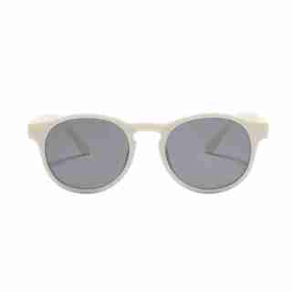 Les lunettes de soleil Keyhole - Blanc mat