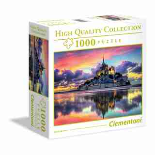 High Quality Collection 1000 Piece Jigsaw Puzzle, Mont Saint-Michel