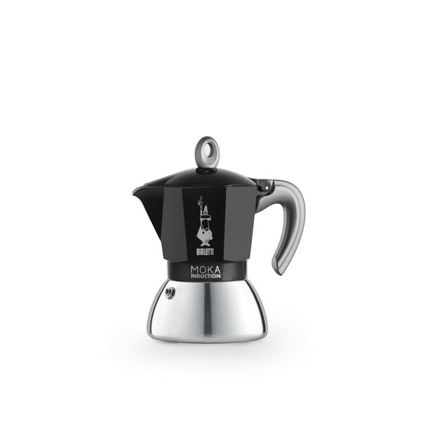 BIALETTI MOKA INDUCTION 4 CUP, BLACK by Bialetti Gifts www.chapters.indigo.ca