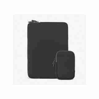Vibrance Essential Sleeve avec pochette pour ordinateurs portables jusqu'à 14 pouces, noir