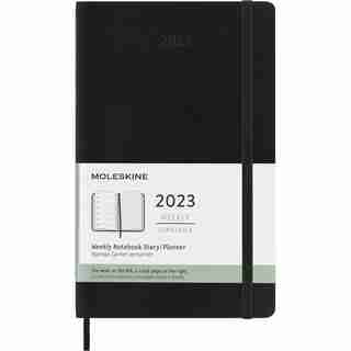 2023 Weekly Notebook Planner, 12M, Large, Soft Cover (5 x 8.25)