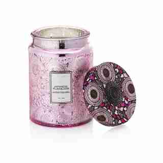 Voluspa® Large Glass Candle - Japanese Plum Bloom