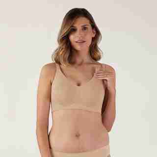 Soutien-gorge d’allaitement Body Silk Seamless, caramel au beurre G