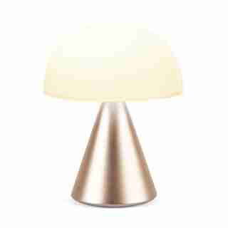 MINA L rechargeable and portable LED lamp, Gold