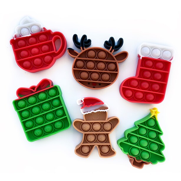 OMG Pop Fidgety mini Holiday edition by Top Trenz Toys www.chapters.indigo.ca