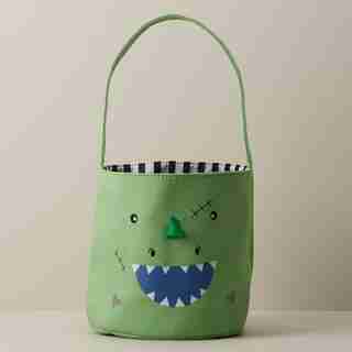 LIGHT UP HALLOWEEN TOTE, DINO