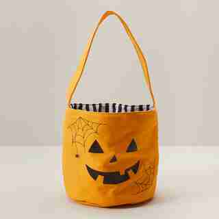 LIGHT UP HALLOWEEN TOTE, PUMPKIN