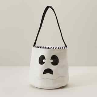 LIGHT UP HALLOWEEN TOTE, GHOST