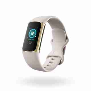 Charge 5 Advance Fitness Tracker with GPS, White