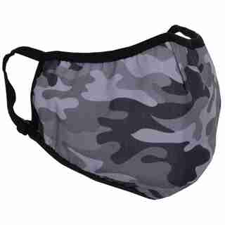 Iscream Kids Non-Medical Face Mask Black Camo