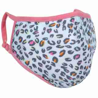Iscream Kids Non-Medical Face Mask PASTEL LEOPARD