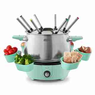 Deluxe Fondue Maker, Aqua