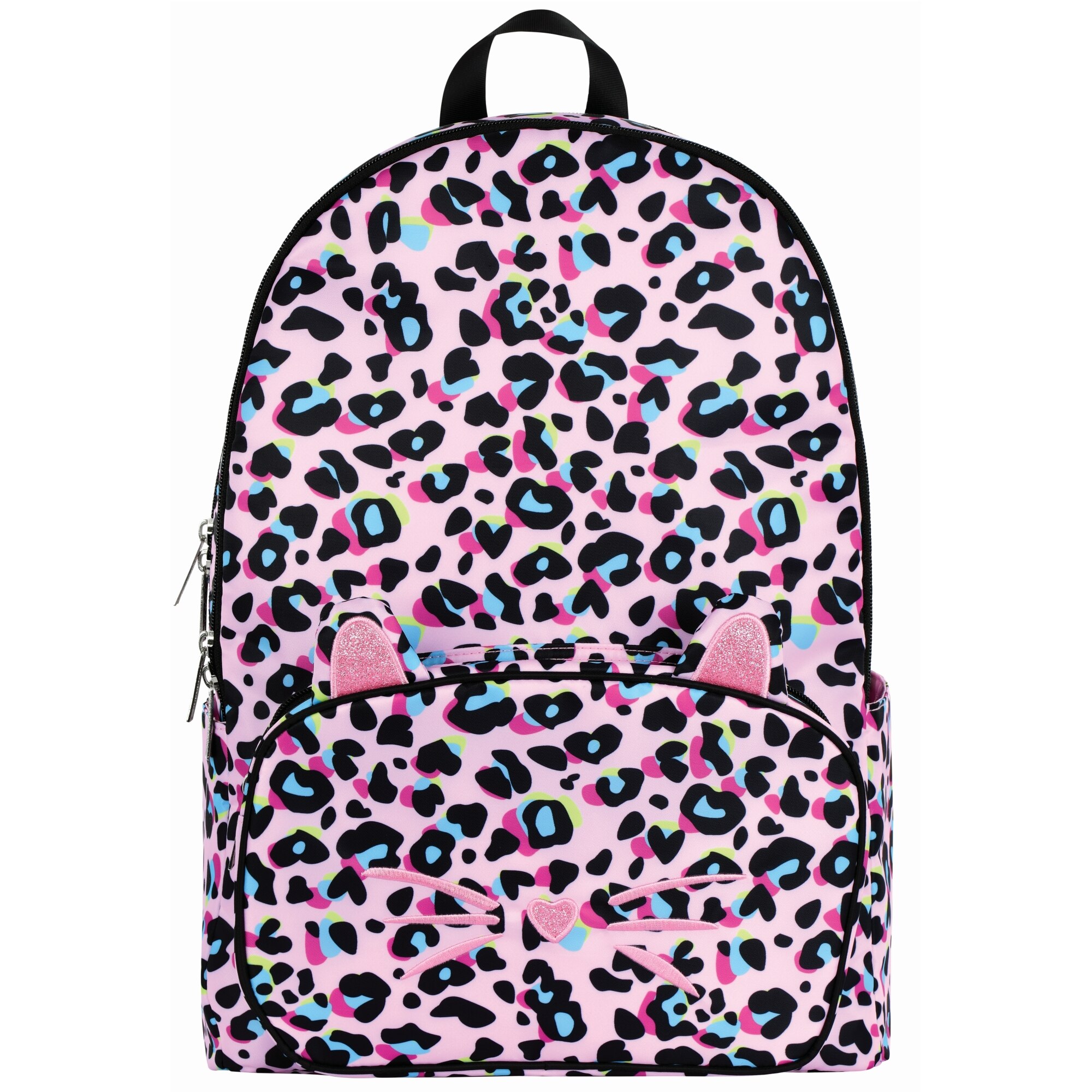 pink cheetah backpack