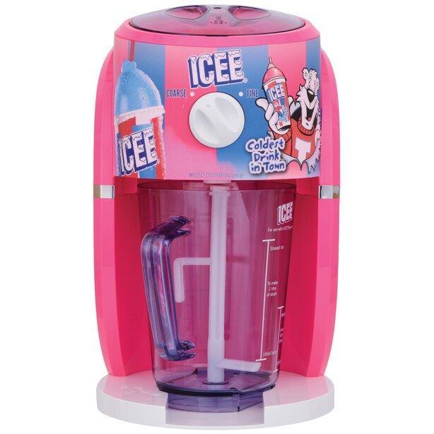ICEE Pink Shaved Ice Machine with Syrup & Cups by Icee Toys www