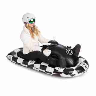 Happy Face Snowmobile Sled