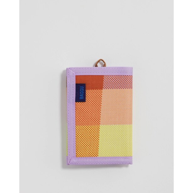 Nylon Wallet, 70's Madras by Baggu Gifts www.chapters.indigo.ca