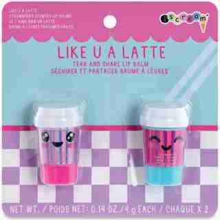 Like You a Latte Tear and Share Lip Balm