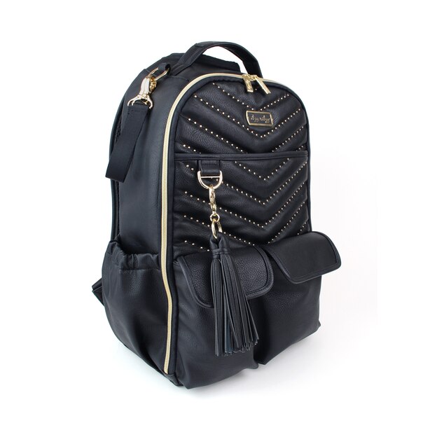 Itzy Ritzy Boss Backpack Diaper Bag Rock And Roll Black With Gold Studs By Itzy Ritzy Gifts Www Chapters Indigo Ca