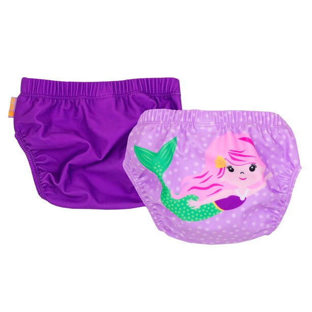 Baby Reusable Swim Diaper Set, Mia the Mermaid 24 to 36 Months by