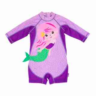 Combinaison de surf une pièce pour bébé / tout-petit - Mia la sirène - 12-24M