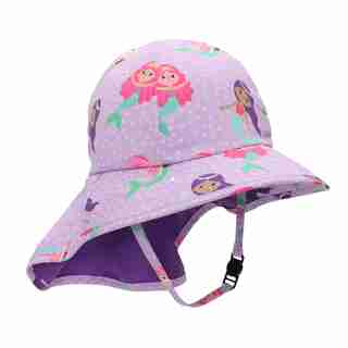 Chapeau de soleil Cape pour bébé / tout-petit - Sirène - 2 à 4 ans