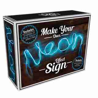 DIY Neon Sign - Blue