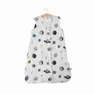 Petite Licorne Sac de couchage en mousseline de coton moyen, Planétaire