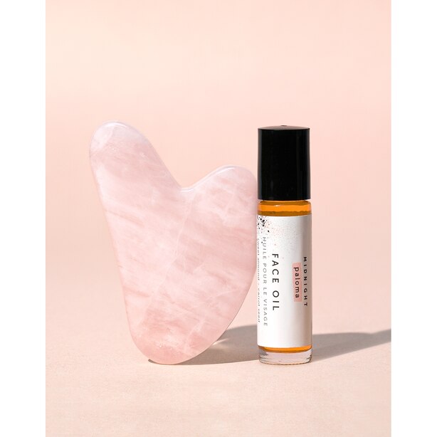 Face Oil and Gua Sha Bundle by Midnight Paloma Gifts www.chapters