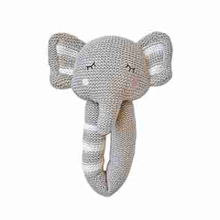 LOLLI LIVING KNIT RATTLE THEODORE ELEPHANT