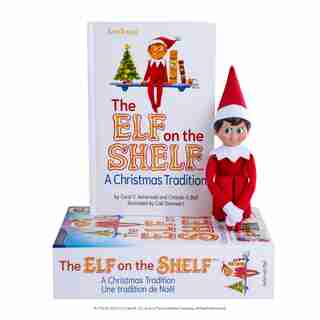 Elf on the Shelf English Box Set, Boy Light
