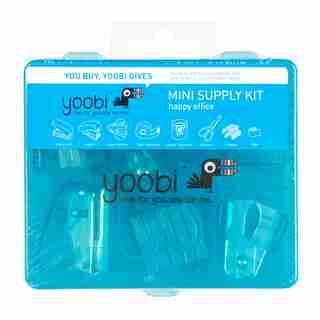 Yoobi Mini Supply Kit - Blue