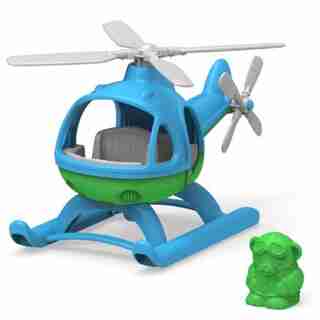 Green Toys hélicoptère - bleu