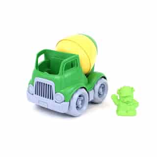 Mixer Construction Truck - Green / Yellow