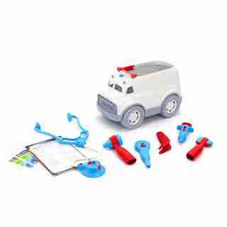 Green Toys® Ambulance and Kit de docteur