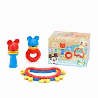 Ensemble secoueur et hochet Mickey Mouse