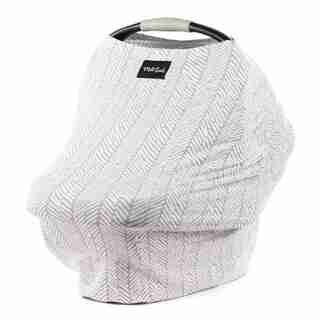 MILK SNOB MULTI USE BABY CAR SEAT COVER HERRINGBONE