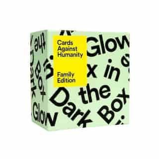 CARDS AGAINST HUMANITY: FAMILY EDITION -  GLOW IN THE DARK EXPANSION