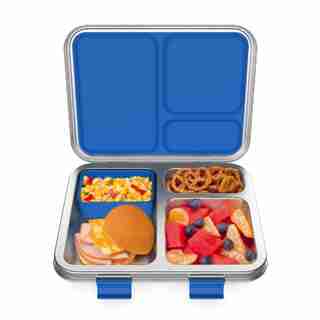 Bentgo Kids Stainless Steel Leak-Resistant Lunch Box - Blue