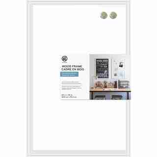 Framed Dry Erase Board, White 20" X 30"