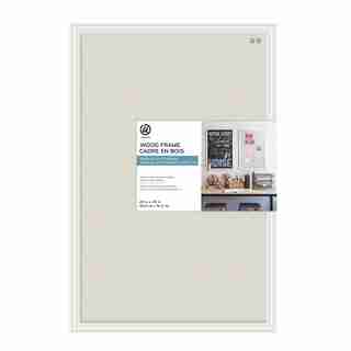 Framed Bulletin Board, White 20" X 30"