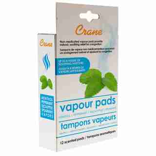 Large Menthal Peppermint Eucalyptus Spearmint Vapor Pads